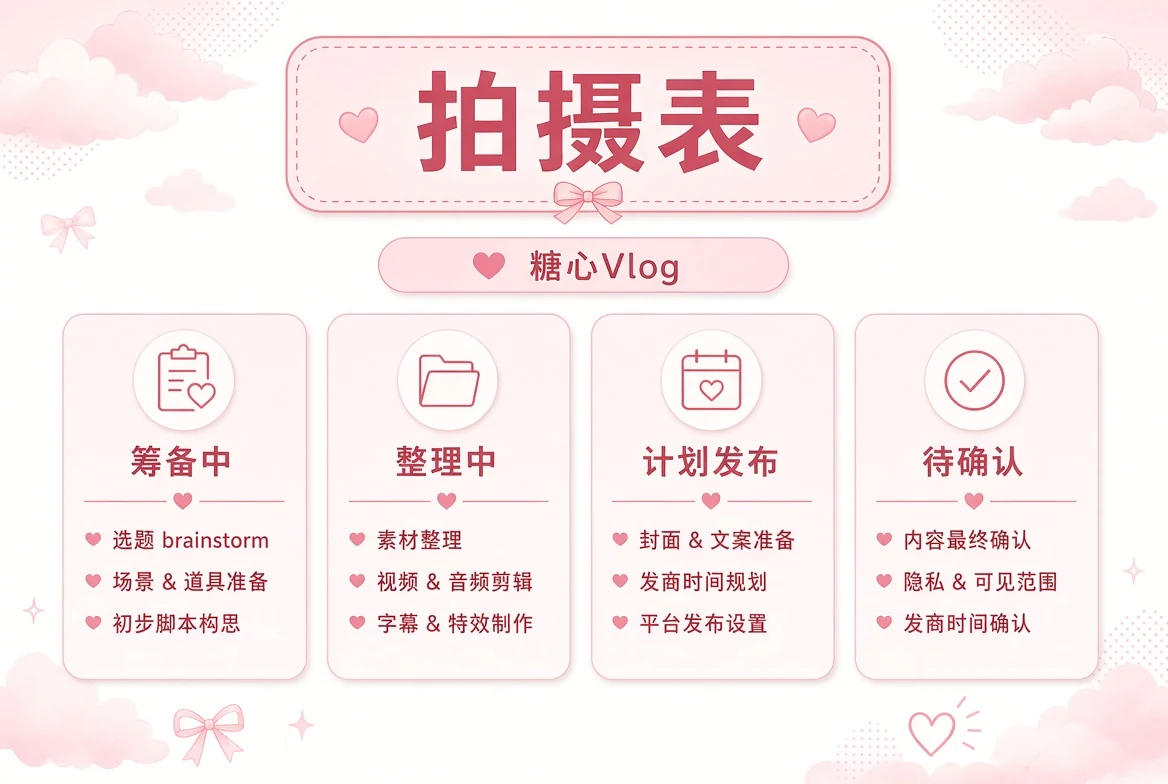 内容整理状态说明